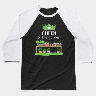 Queen Of The Garden print Baseball T-Shirt